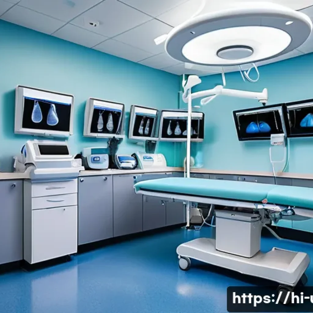 만성 방광염 치료 병원 추천 - A modern hospital bladder care unit featuring advanced diagnostic equipment such as ultrasound machi...