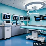 만성 방광염 치료 병원 추천 - A modern hospital bladder care unit featuring advanced diagnostic equipment such as ultrasound machi...